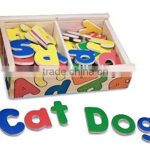 Wooden Alphabet Magnets thumbnail-2