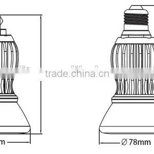 9W LED Bulb 300degree Beam Angle Led Bulb E27 thumbnail-6