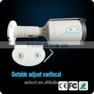 6Mpixes 3.6-10mm Manual Vari-focal Lens H.265 5.0MP IP Starlight Full Color IR Bullet Camera H.265 Security Network CCTV Camera thumbnail-2