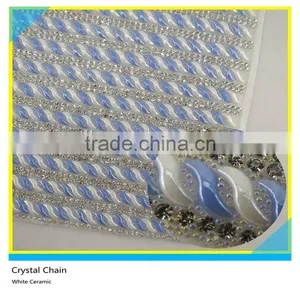 24*40 cm Siam Beads Mix Crystal Rhinestone Clear Glue Mesh Sheets Wholesale thumbnail-2