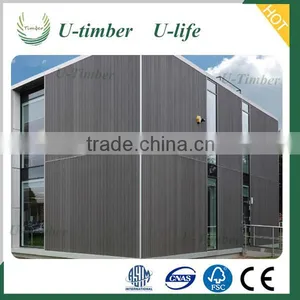 Water Proof Wood Plastic Composite Outdoor WPC Wall Facade thumbnail-1