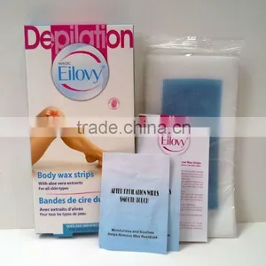 Eilovy Depilatory Cold Wax Strips With Essential Oils, no Irritate to Skin Reuse More Than 4 Times thumbnail-1