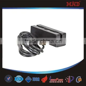 MDR14 USB Mini Portable Magnetic Stripe Card Reader thumbnail-1