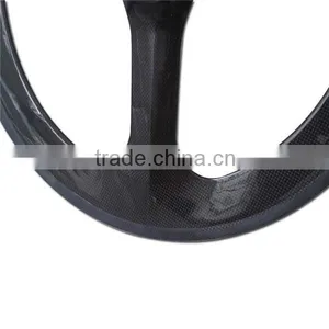 Bicycle Carbon Tri Spoke Wheel 20inch Bmx Bike Wheelset 451mm 3 Spoke Wheels Full Carbon Mini Bmx Bicycle 3 Spoke Wheelset thumbnail-3