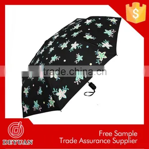Lightsaber Automatic Rubber Handle Cheapest 3 Folding Umbrella thumbnail-1