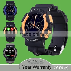 Bluetooth Smart Watch A10 SmartWatch Waterproof Heart Rate Monitor Sync Notifier Bluetooth For Apple IOS Android thumbnail-1