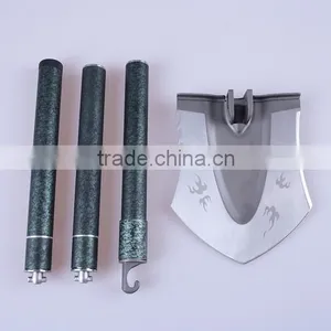 Composite Carbon Fiber Handle Multi-functional Snow Shovel for Hunting Mountaineering Use thumbnail-3