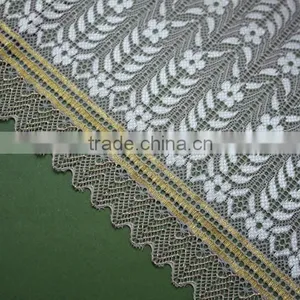 Colourful Bridal Lace Fabric With Flower for European Market thumbnail-4