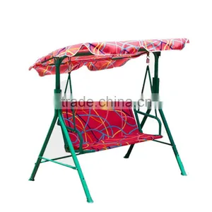 Outdoor Cartoon Lovely Courtyard Terrace Garden Safety Hanging Kid's Patio Baby Swing Chair thumbnail-2