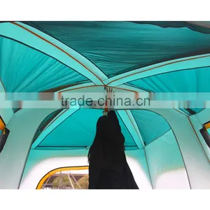 Tents Camping Family 2 Rooms Big Living Best Large Luxury Family Camping Tent Quality Choice thumbnail-4