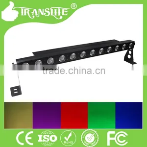 Battery Powered &Wireless DMX IR Control 12PCS 4 In1 RGWB/A Bar Light for Nightclub thumbnail-1
