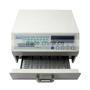 Newest QS-5100 Desktop Automatic BGA/SMT QS5100 Lead-free Reflow Oven thumbnail-2