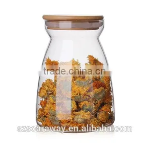 Clear Mini Small Wooden Stopper Glass Vial Jars Containers Bottle thumbnail-2