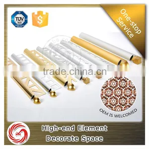 Reasonable Price Semiround Shape Aluminum Wall Tile Trim thumbnail-3