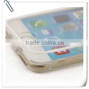 Clean TPU Mobile Phone Case For IPhone 6 With TPU Touching Frame Cover thumbnail-5