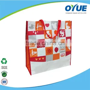 Wholesale Eco Recycled Reuse pp Woven Shopping Bag thumbnail-6