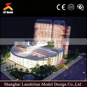 Miniature Architecture Models for Commercial Building Plan thumbnail-1