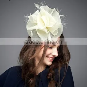 Wholesale China Hair Floral Accessory Fascinator Plain for Girls Quality Choice thumbnail-1