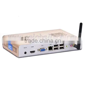 Hot Sales Fanless Mini PC in Africa X86 12V With Intel Atom Processor Win XP/7 or Linux PC Brushed Aluminum Mini ITX Computer thumbnail-6