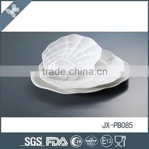 Super White Porcelain Plate, Hotel Porcelain Dinner Plate thumbnail-1