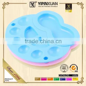 Eco-friendly Material Colorful Plastic Paint Palette thumbnail-1