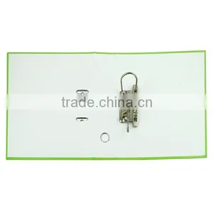 2016 Hot Sale 2 Rings Lever a4 3 Inch Handcover Metal Clip Hard Plastic File Folder Made in China thumbnail-2