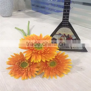Export Decorative Fresh Cut Orange Gerbera Flower Cute For Decoration Wholesale thumbnail-1