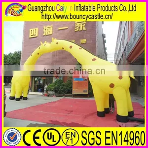 Oxford Cloth Giraffe Arch Inflatable Advertising Arch thumbnail-2