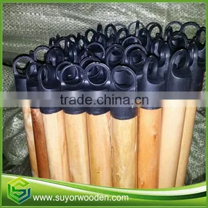 Guangxi Factory Varnished Wooden Handles Broom Stick thumbnail-2
