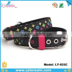 New HOT Selling PVC Leather Dog Collar And Leash Dog Neck Collar Quality Choice thumbnail-1