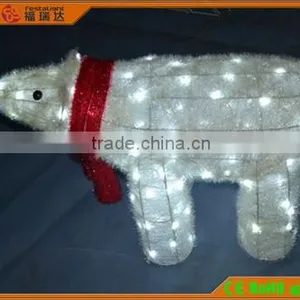 High:55CM 100LED 3d Acrylic Motif Bear With Light thumbnail-1