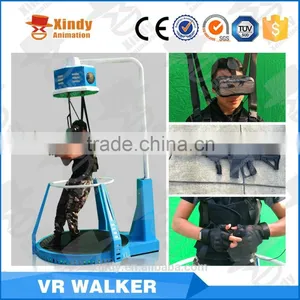 2016 Xindy Newest Most Profitable Virtual Reality Treadmill 9D VR Walker thumbnail-2