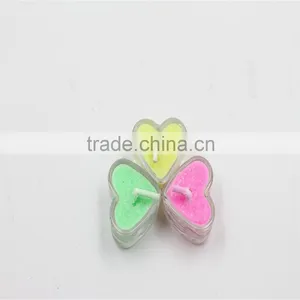 Heart Shape Color Flame Candle thumbnail-6