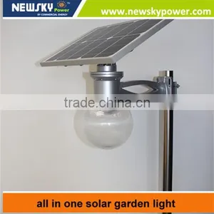 High Quality All in One Solar Street Light Solar Garden Wall Light thumbnail-1