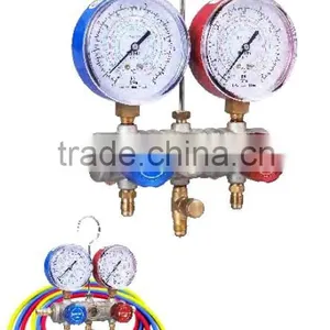 Digital Manifold Gauge Set Forging Aluminum Valve Body S-134a thumbnail-1