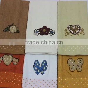 Promotional Items China Cotton Terry Applique Kitchen Towels thumbnail-3