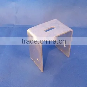 Metal U Form Post Support Ground Pole Anchor thumbnail-1