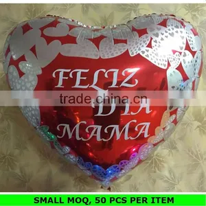 Custom Made Heart Shape Chinese Helium Balloon for Mother's Day thumbnail-2
