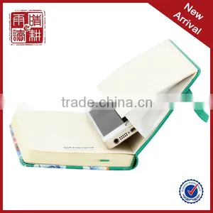 Leather Cover Pocket College Notebook thumbnail-1