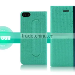 PU Mobile Leather Case Flip Case With Card Slots Inside for IPhone 6 thumbnail-3