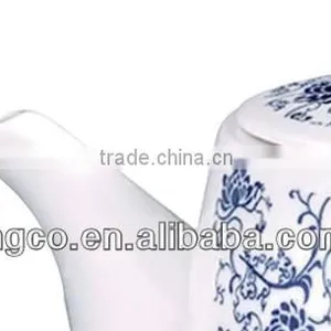 Classic Underglaze Blue Ceramic Electric Kettle thumbnail-3