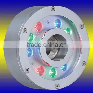 Round 27W RGB Led Underwater Light,led Fountain Lights thumbnail-1