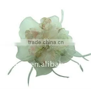 Large Head Silk Flowers With Mesh Cloth thumbnail-1