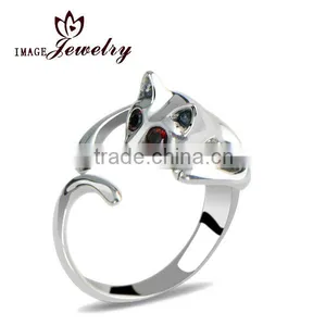 High Quality Silver Ring Factory 925 Sterling Silver Rings Zircon thumbnail-1