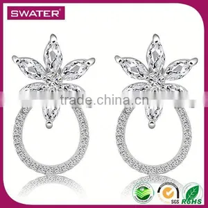 Wholesale Silver Cubic Zirconia Jewelry Set thumbnail-2