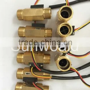 DN15 G1/2" Water Hall Brass Flow Sensor Meter thumbnail-5
