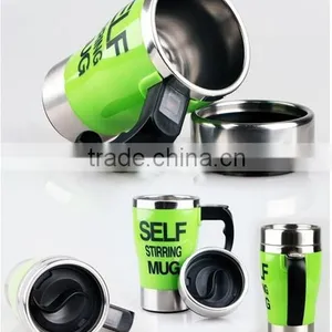 2015 Hot Sale Self Stirring Coffee Mugs, Self Stirring Cup, Stainless Steel Self Stirring Mug Quality Choice thumbnail-2