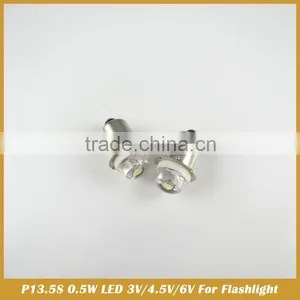 P13.5S 0.5W Dimming LED Replacement Bulb for Torch Flashlight thumbnail-3
