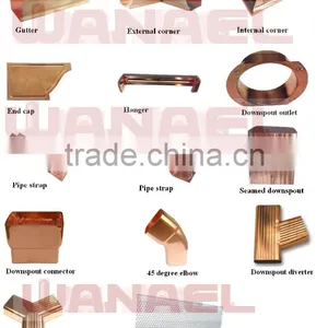 High Quality Copper Rain Gutter thumbnail-1