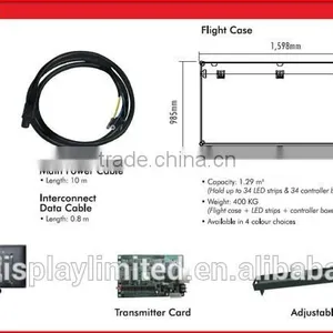 Flexible Led Display, Outdoor/Indoor Soft Curtain,9.375mm Smd, Ultra Slim, High Refresh thumbnail-5